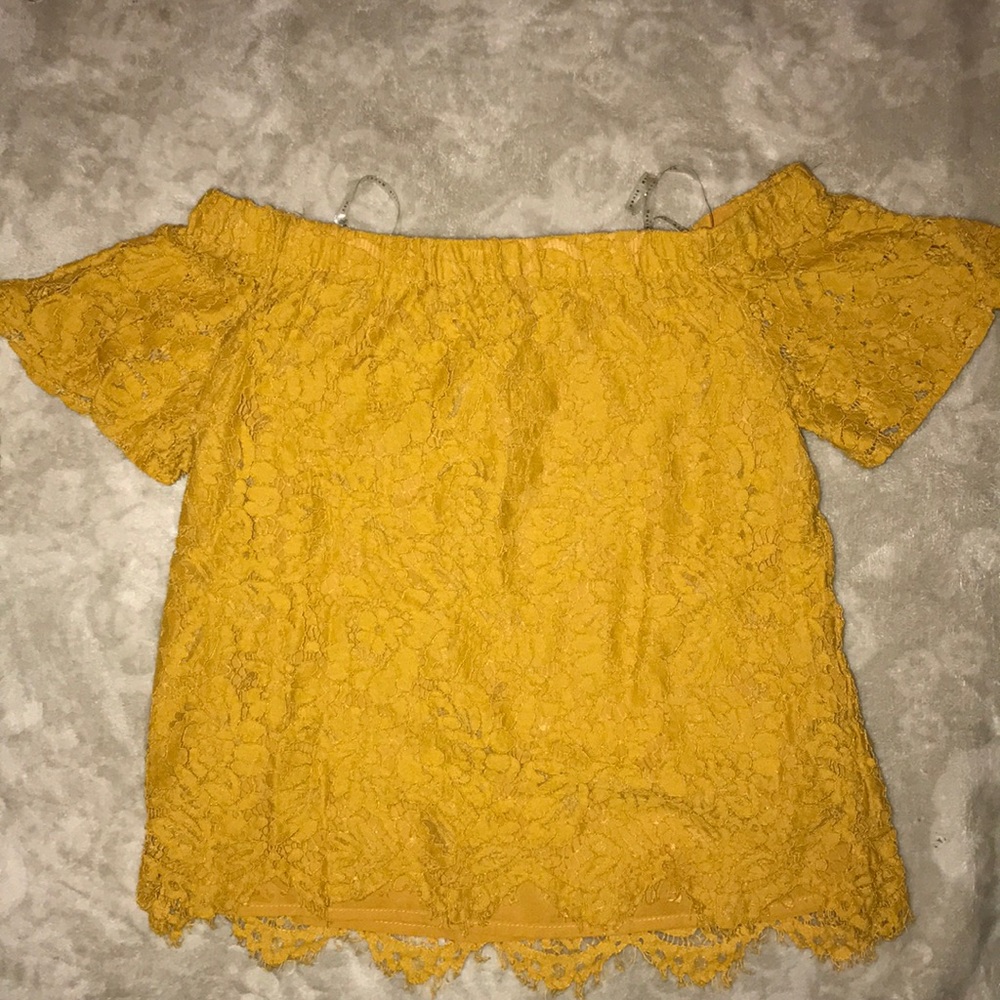 Off the shoulder shirt